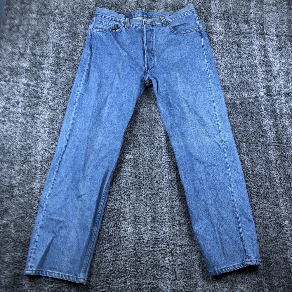 Vintage Levis Jeans Mens 36x30 (Fits 33x27) 501 Straight Leg Made in‎ USA 90's